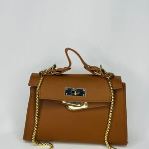 Brown Leather Handbag
